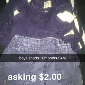 baby boy shorts